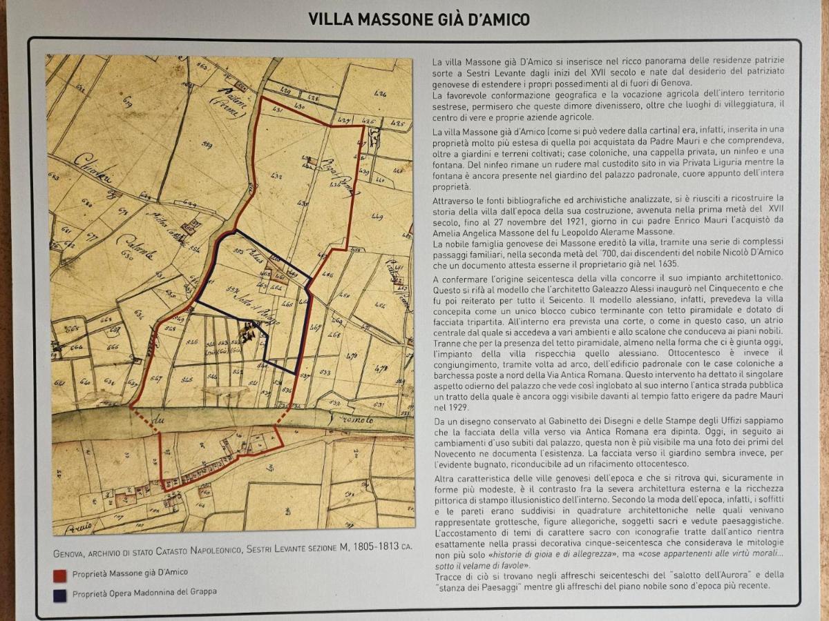 Villa Glauer - D'Amico Sestri Levante Buitenkant foto